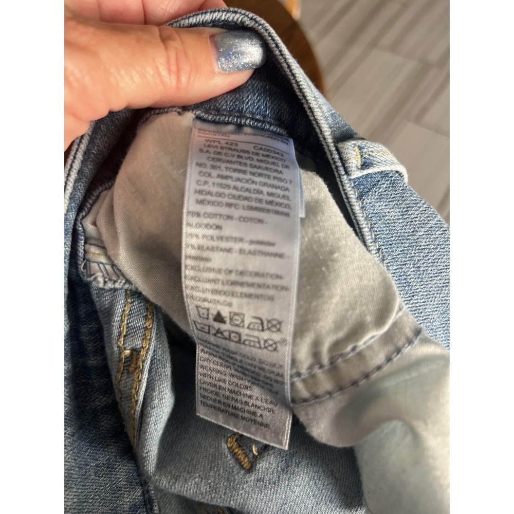 LEVI Signature-Women's 5 Pocket Stretch Denim Jeans Size 35/30 - Picture 10 of 12